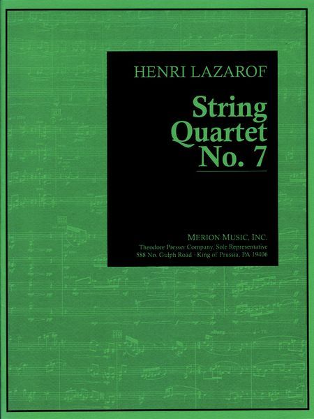 String Quartet No. 7 (2000-2001).