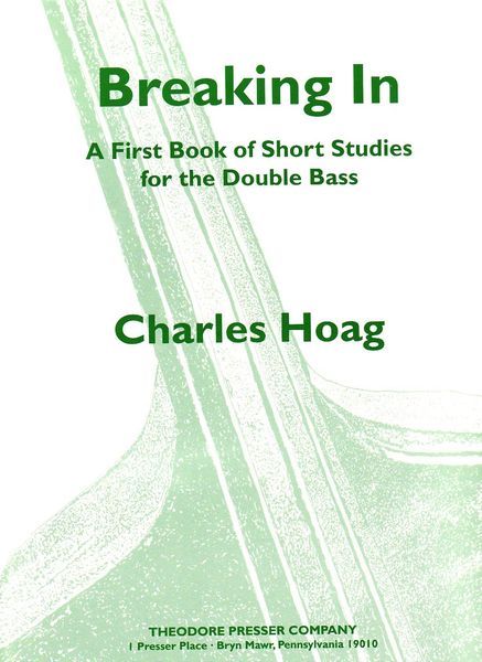 Breaking In : A First Book Of Short Studies For The Double Bass.