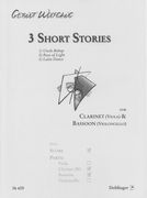 Three Short Stories : For Clarinet In B Flat and Bassoon.