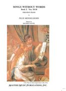 Songs Without Words, Book 2, Nos. 18-30 : For Solo Piano / edited by Maurice Ravel.