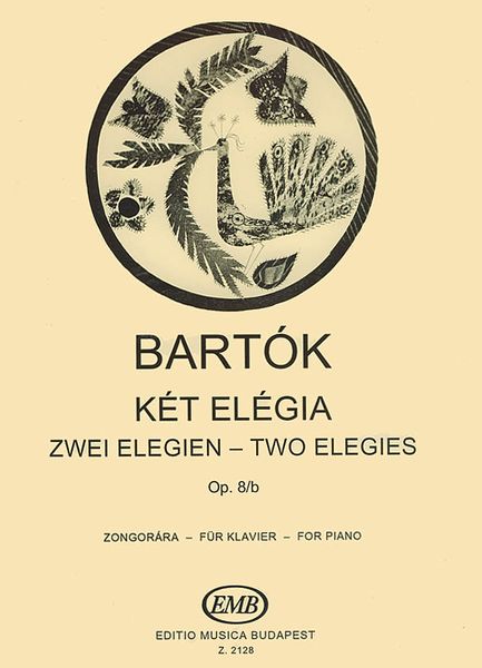 Two Elegies, Op. 8/B : Für Klavier.