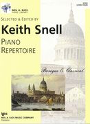 Piano Repertoire, Baroque & Classical : edited by Keith Snell (Level 4).