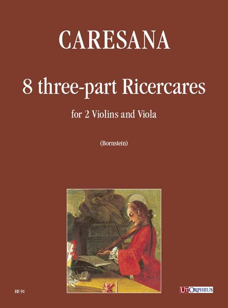 8 Ricercare A Tre : Per 2 Violini E Viola.