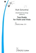 Two Duets : For Violin and Viola.