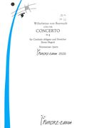 Concerto In G Minor : Für Harpsichord Obligato und Streicher / edited by Irene Hegen.
