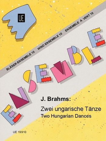 Two Hungarian Dances (Nos. 5 & 6) : For 4 Wind Players / arr. by Terry Kenny.