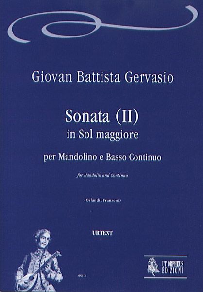 Sonata (II) In Sol Maggiore : Per Mandolino E Basso Continuo.