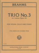 Trio No. 3 In C Minor, Op. 101 : For Violin, Cello and Piano / edited by The American Chamber Trio.