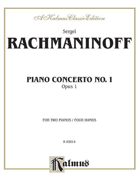 Concerto No. 1 In F Sharp Minor, Op. 1 : For Piano and Orchestra - reduction For 2 Pianos.