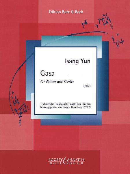 Gasa : Für Violine und Klavier (1963).