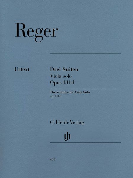 Drei Suiten Für Viola Solo, Op. 131d.