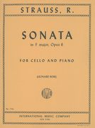 Sonata In F Major, Op. 6 : For Violoncello and Piano.