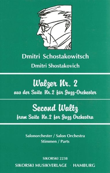 Second Waltz From Jazz Suite No. 2 : For Salon Orchestra.