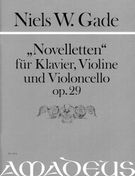 Novelletten Trio Op. 29 : Für Violine, Violoncello und Klavier.
