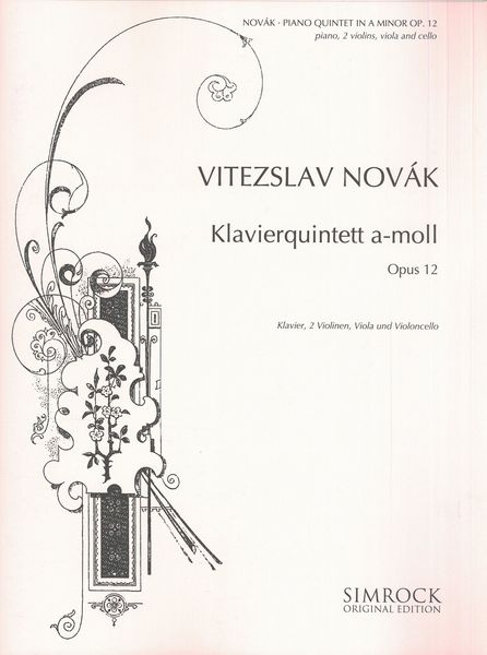 Piano Quintet In A Minor, Op. 12.