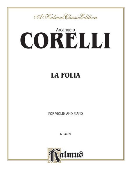 Follia : For Violin and Piano.