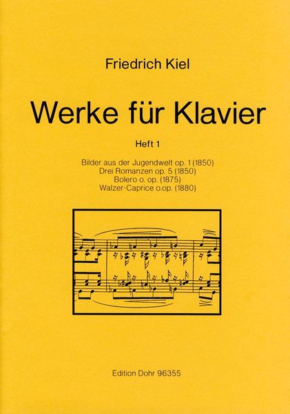 Werke Für Klavier, Heft 1.