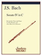 Sonata No. 4 In C : For Flute and Piano - Wummer, Gr. 3.