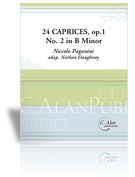 Twenty Four Caprices, Op. 1, No. 2 - Moderato In B Minor : transcribed For Solo Marimba.