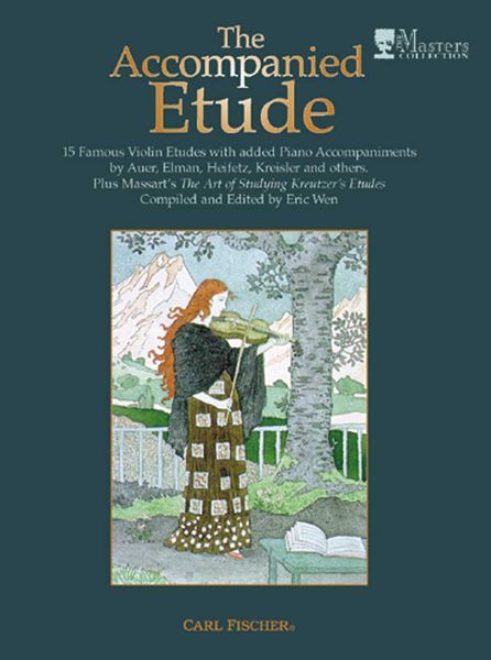 Accompanied Etude : 15 Famous Violin Etudes With Added Piano Accompaniments.