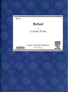 Echoi : For Four Soloists - For Clarinet, Cello, Percussion and Piano (1961-1963).