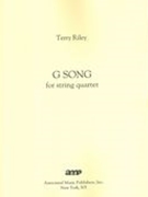 G-Song : For String Quartet (1980).