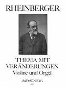 Thema Mit Veranderungen, Op. 150 - No. 1 : Violin and Organ.