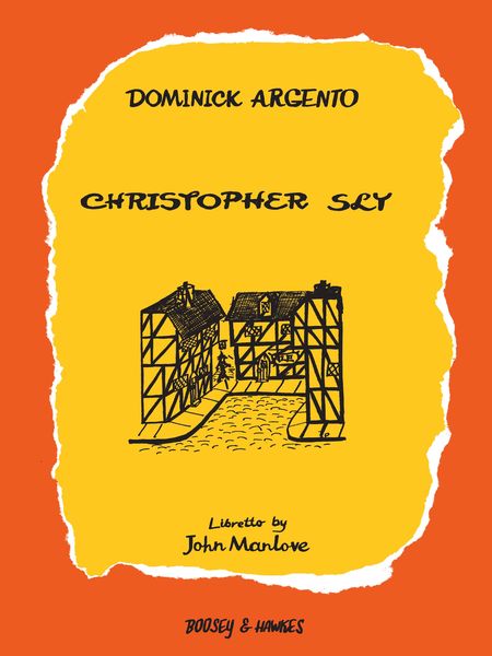 Christopher Sly : Comic Opera In Two Scenes and An Interlude.