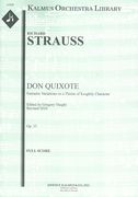 Don Quixote, Op. 35 : For Orchestra / Ed. by Gregory Vaught.