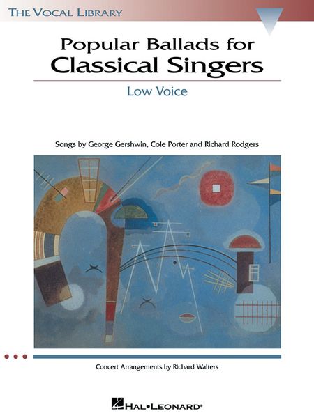 Popular Ballads For Classical Singers - Low Voice.