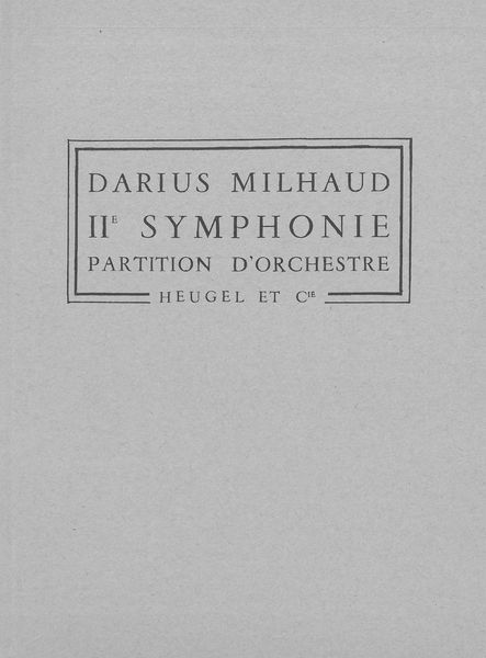 Symphony No. 2, Op. 49 : Pastorale.