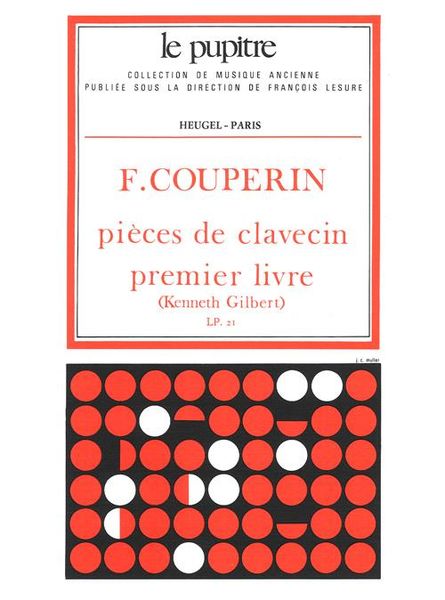 Theodore Front Musical Literature - Pieces De Clavecin, Livre 1.