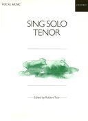 Sing Solo Tenor / edited by Tear.