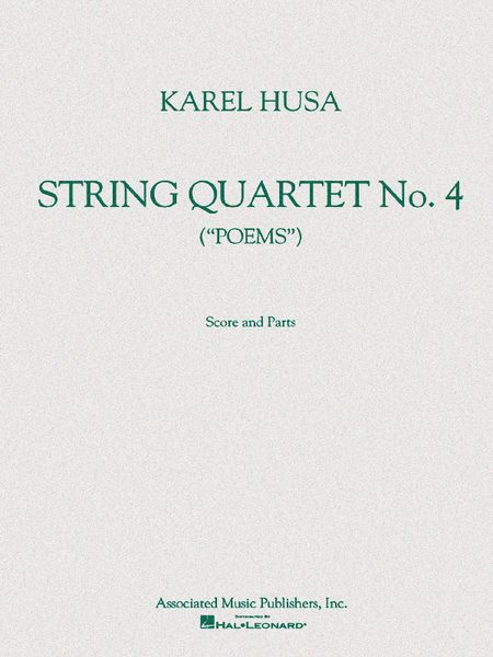 String Quartet No. 4 (Poems) (1990).