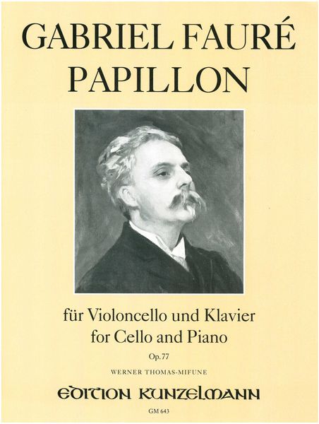 Papillon, Op. 77 Aus Les Soirees Intimes : Für Violoncello und Klavier.