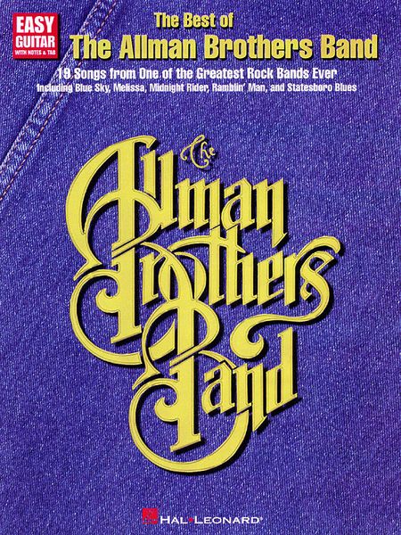 Best Of The Allman Brothers Band / Easy Guitar.