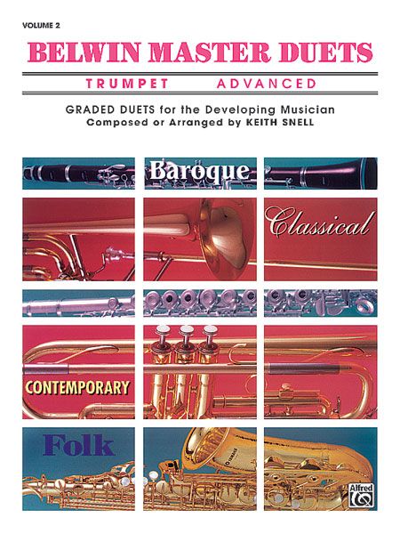 Belwin Master Duets : For Two Trumpets - Advanced, Vol. 2.