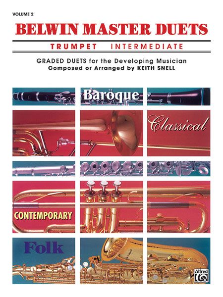 Belwin Master Duets : For Two Trumpets - Intermediate Vol. 2.