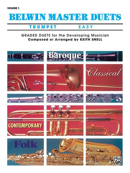 Belwin Master Duets : For Two Trumpets - Easy Vol. 1.