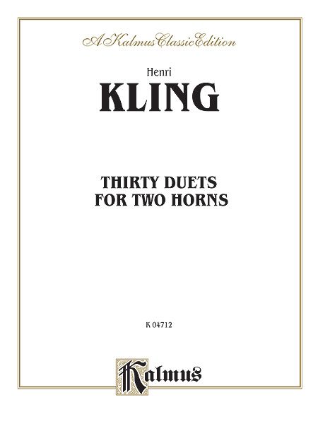 30 Duets : For Two Horns.