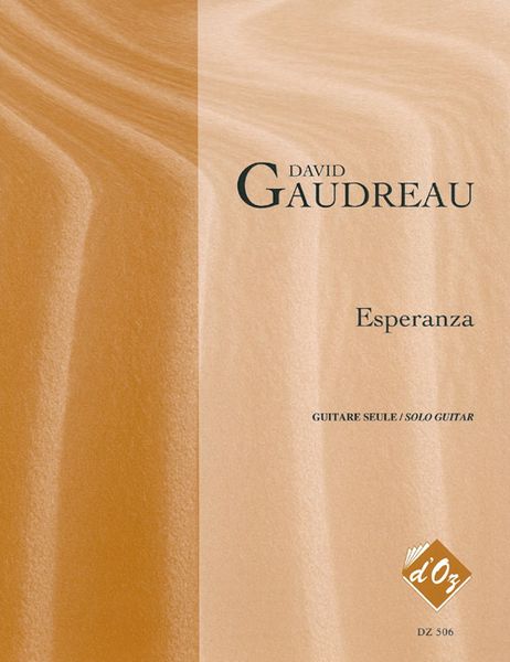 Esperanza : Pour Guitare Seule.