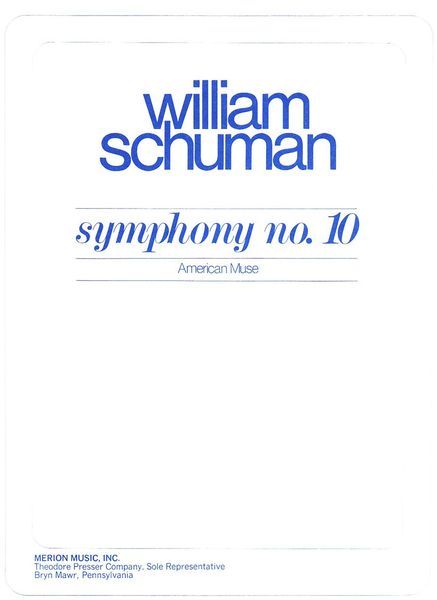 Symphony No. 10 (American Muse).