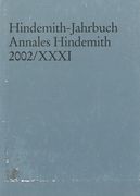 Hindemith - Jahrbuch, 2002/XXXI.