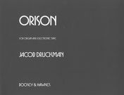Orison : For Organ and Tape - Organ Part Only.