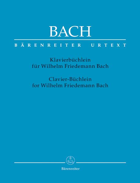 Klavierbüchlein Für Wilhelm Friedemann Bach.