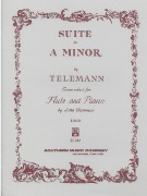 Suite In A Minor : For Flute and Piano / transcribed by John Wummer.