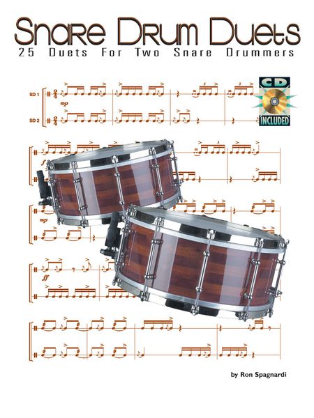 Snare Drum Duets : 25 Duets For Two Snare Drummers.