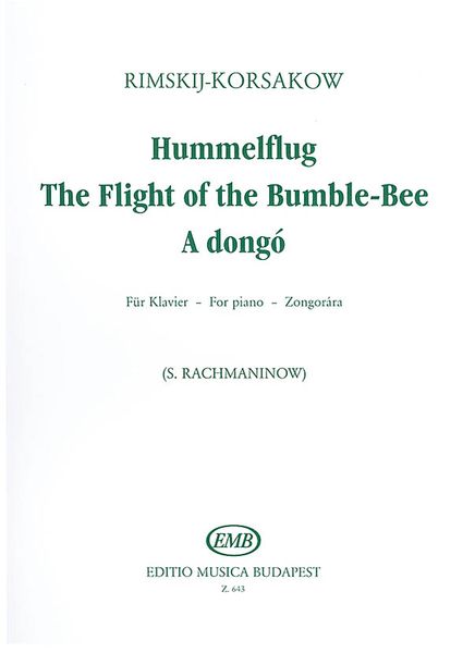 Flight Of The Bumble Bee : For Piano.