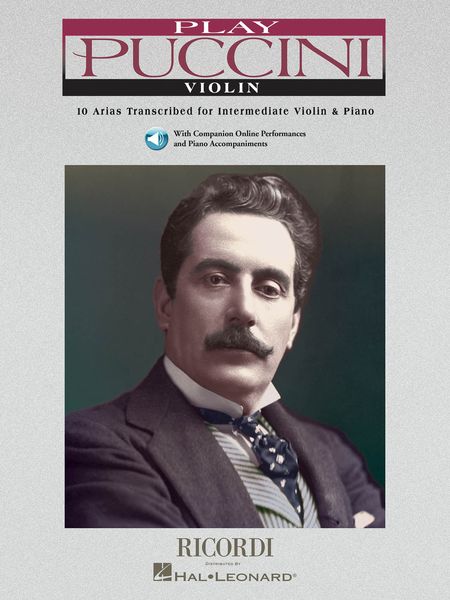 Play Puccini : 10 Arias transcribed For Intermediate Violin and Piano.