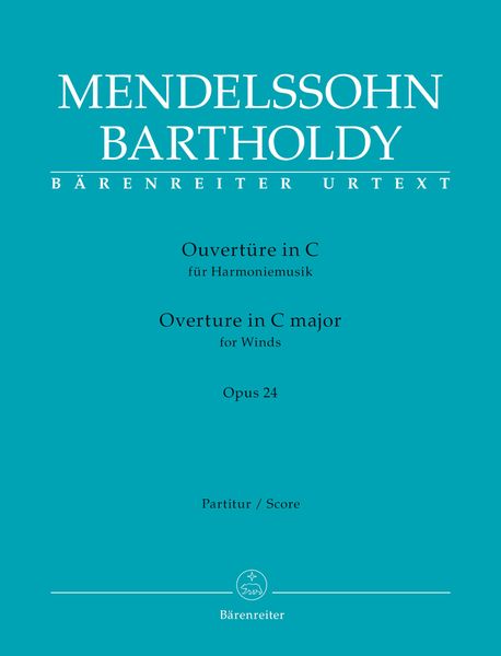 Overture In C Major For Winds, Op. 24 / Edited By Christopher Hogwood.